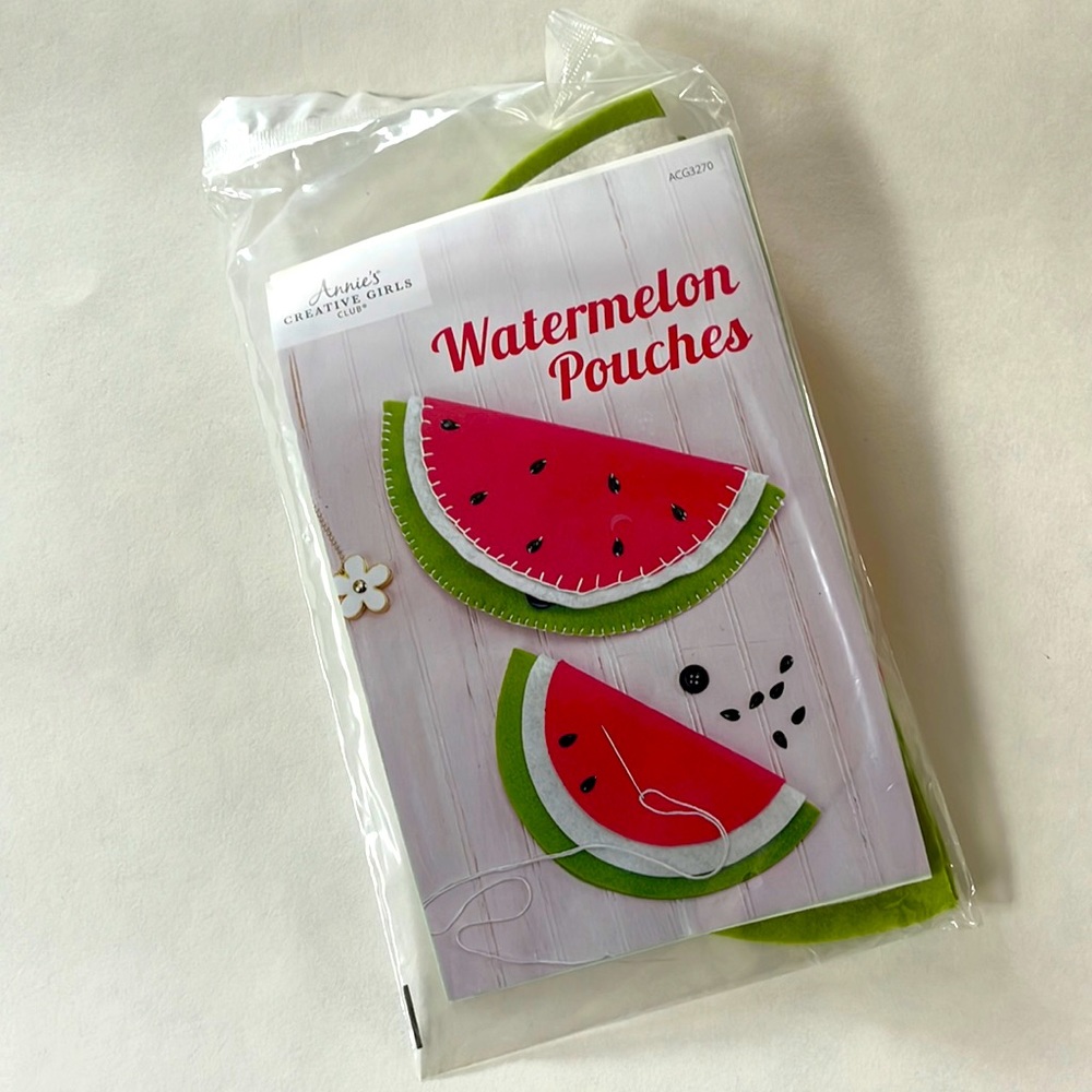 Watermelon Pouches Craft Kit